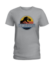 FATHERHOOD LIKE A WALK IN A PARK Ladies T-Shirt thumbnail