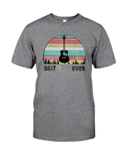 VINTAGE BEST GUITAR DAD EVER Classic T-Shirt front