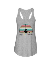VINTAGE BEST GUITAR DAD EVER Ladies Flowy Tank thumbnail