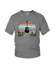 VINTAGE BEST GUITAR DAD EVER Youth T-Shirt thumbnail
