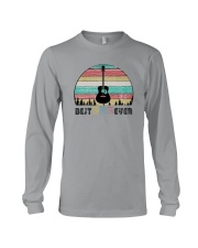 VINTAGE BEST GUITAR DAD EVER Long Sleeve Tee thumbnail