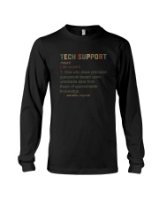 TECH SUPPORT noun Long Sleeve Tee tile