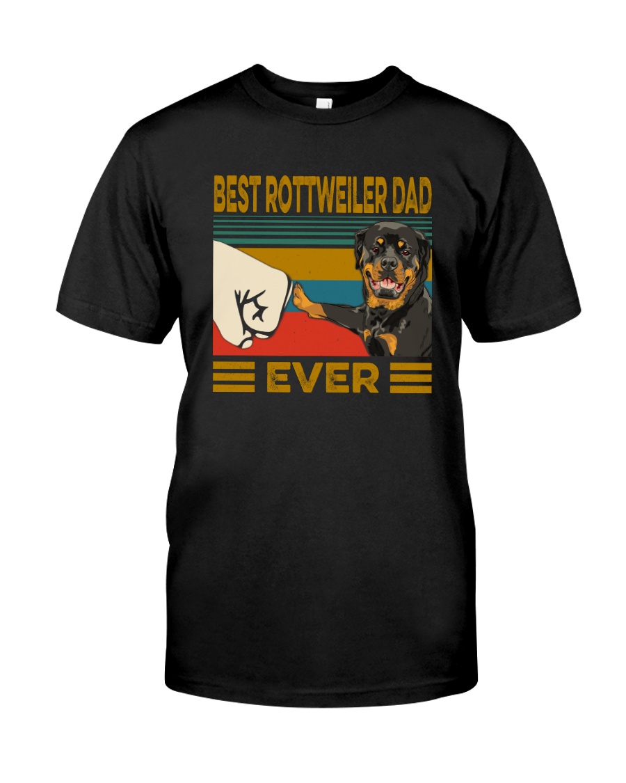 BEST Rottweiler DAD EVER Classic T-Shirt