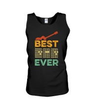 BEST DAD EVER GUITAR MUSIC Unisex Tank tile