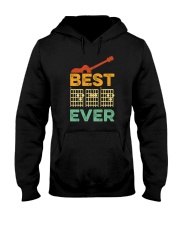 BEST DAD EVER GUITAR MUSIC Hooded Sweatshirt tile