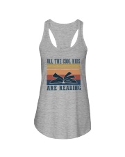 ALL THE COOL KIDS ARE READING Ladies Flowy Tank thumbnail