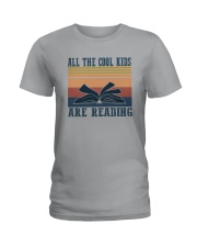 ALL THE COOL KIDS ARE READING Ladies T-Shirt thumbnail