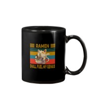 RAMEN SHALL FUEL MY GENIUS VINTAGE CAT Mug thumbnail