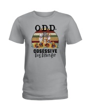 OBSESSIVE DOG DISORDER Ladies T-Shirt tile