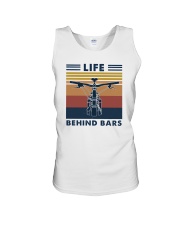 LIFE BEHIND BARS VINTAGE Unisex Tank tile