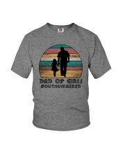 DAD OF GIRLS OUTNUMBERED Youth T-Shirt tile
