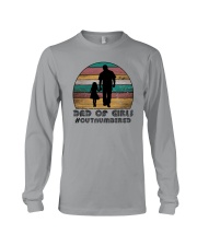 DAD OF GIRLS OUTNUMBERED Long Sleeve Tee tile
