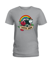 TRASH MOM POSSUM Ladies T-Shirt thumbnail