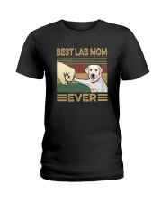 BEST LAB MOM EVER Ladies T-Shirt thumbnail