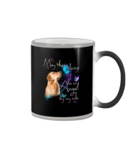 MAY THERE BE AN ANGEL BY MY SIDE GOLDEN RETRIEVER Color Changing Mug thumbnail