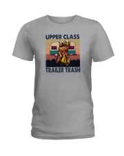 UPPER CLASS TRAILER TRASH BEAR Ladies T-Shirt tile