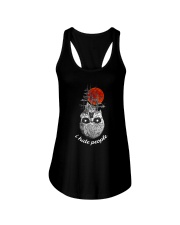 skull hate Ladies Flowy Tank thumbnail