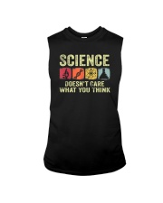 SCIENCE DOESN'T CARE Sleeveless Tee tile