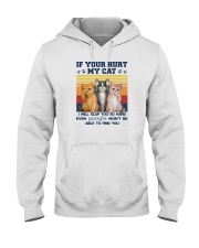 IF YOU HURT MY CAT Hooded Sweatshirt tile