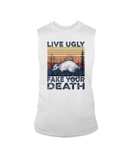 LIVE UGLY FAKE YOUR DEATH a Sleeveless Tee tile