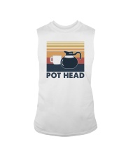 POT HEAD FUNNY COFFEE Sleeveless Tee tile