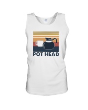 POT HEAD FUNNY COFFEE Unisex Tank tile