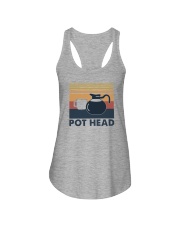 POT HEAD FUNNY COFFEE Ladies Flowy Tank tile