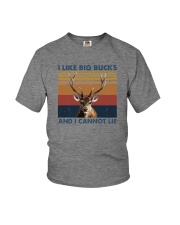 I LIKE BIG BUCKS AND I CANNOT LIE Youth T-Shirt tile