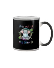 STAY OUT OF MY BUBBLE Elephant Color Changing Mug thumbnail