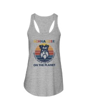 SCHNAUZER OFFICIAL DOG OF THE COOLEST PEOPLE Ladies Flowy Tank tile