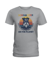 SCHNAUZER OFFICIAL DOG OF THE COOLEST PEOPLE Ladies T-Shirt tile