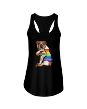 FURRIDE BULLDOG Ladies Flowy Tank thumbnail