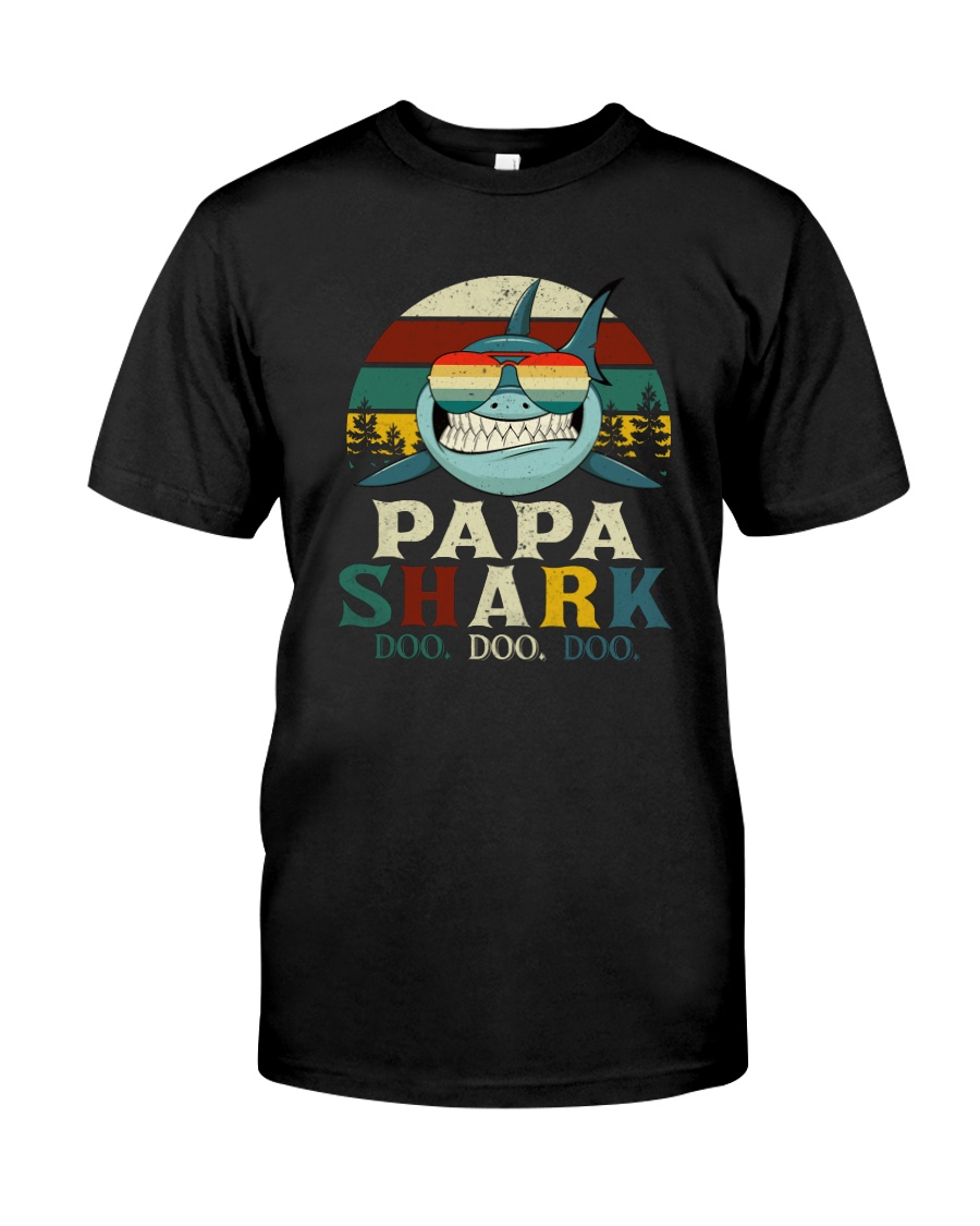 PAPA SHARK VINTAGE Classic T-Shirt