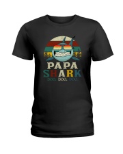 PAPA SHARK VINTAGE Ladies T-Shirt thumbnail