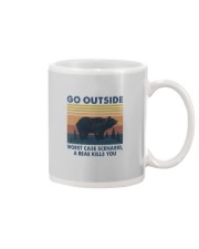 GO OUTSIDE BEAR Mug tile