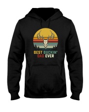 BEST BUCKIN' DAD EVER vt Hooded Sweatshirt tile
