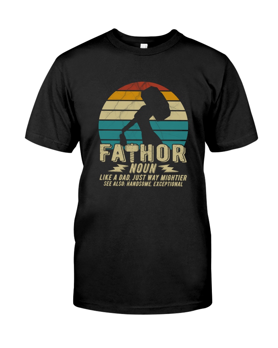 FATHOR NOUN VINTAGE Classic T-Shirt