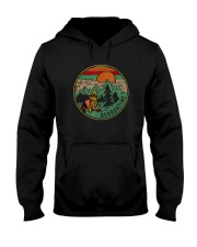RETRO VINTAGE QUARANTINE FUNNY CAMPING Hooded Sweatshirt thumbnail