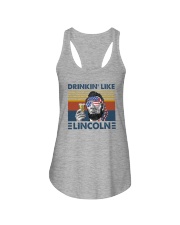 DRINKIN' LIKE LINCOLN Ladies Flowy Tank thumbnail