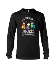 I TEACH MASKED SUPERHEROES Long Sleeve Tee thumbnail
