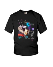 MAY THERE BE AN ANGEL BY MY SIDE SCHNAUZER Youth T-Shirt thumbnail