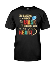 I'M SMILING UNDER THE MASK Classic T-Shirt front