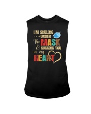 I'M SMILING UNDER THE MASK Sleeveless Tee tile