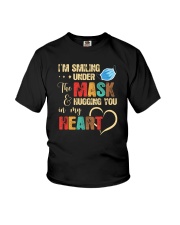 I'M SMILING UNDER THE MASK Youth T-Shirt tile