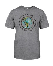 NATURE IS MY RELIGION THE EARTH IS MY CHURCH Classic T-Shirt front