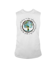 NATURE IS MY RELIGION THE EARTH IS MY CHURCH Sleeveless Tee thumbnail