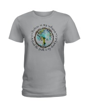 NATURE IS MY RELIGION THE EARTH IS MY CHURCH Ladies T-Shirt thumbnail