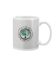 NATURE IS MY RELIGION THE EARTH IS MY CHURCH Mug thumbnail