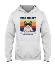 PISS ME OFF CAT 1 Hooded Sweatshirt tile