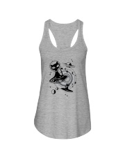 ALIEN BLACK CAT Ladies Flowy Tank thumbnail